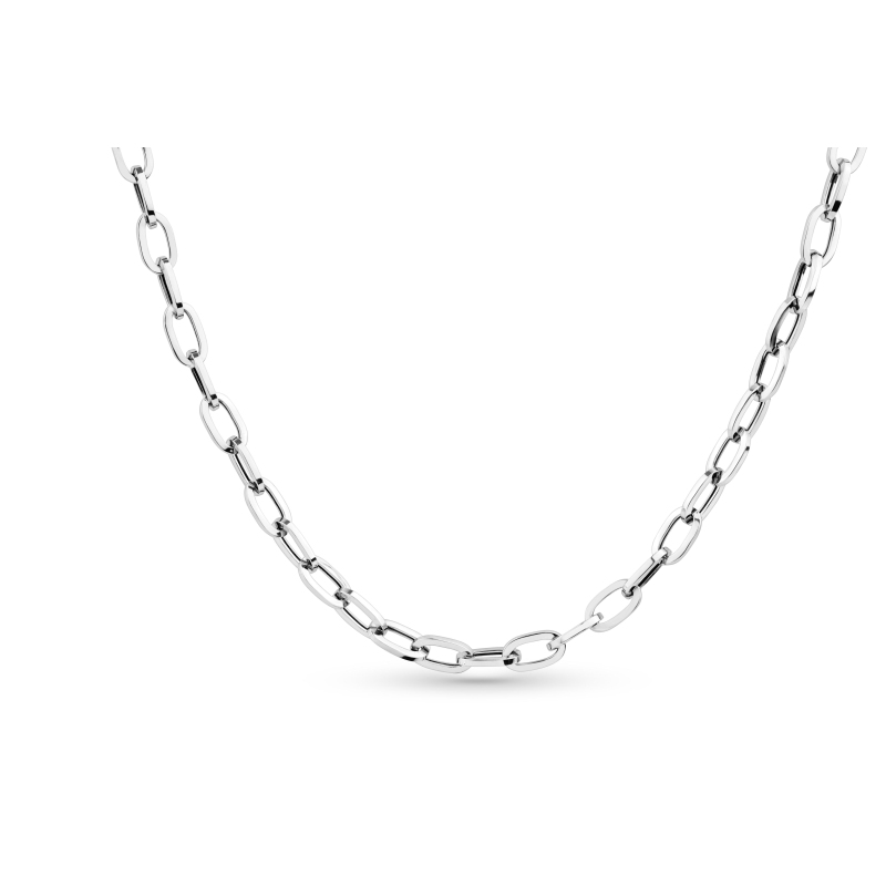 Chaîne Forçat Excellence Argent 925 Rh