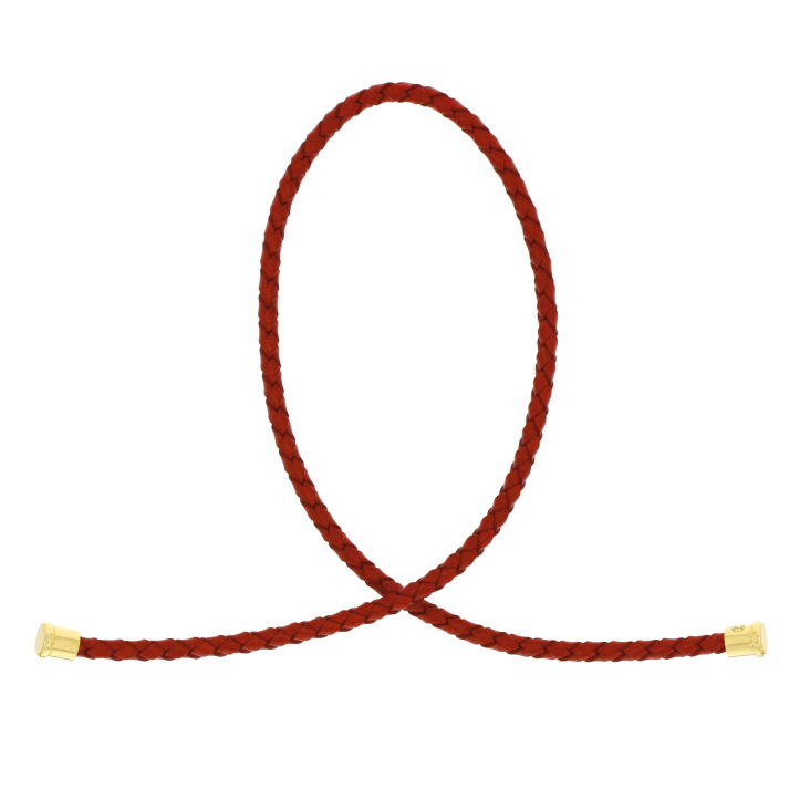 Cuir Rouge 3mm DB Excellence Caméléon Acier 316L Y