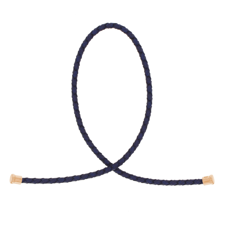 Cuir Bleu F 3mm DB Excellence Caméléon Acier 316L R