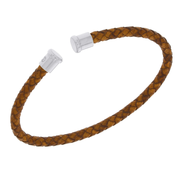 Cuir Mar C 4mm Excellence Caméléon Acier 316L W