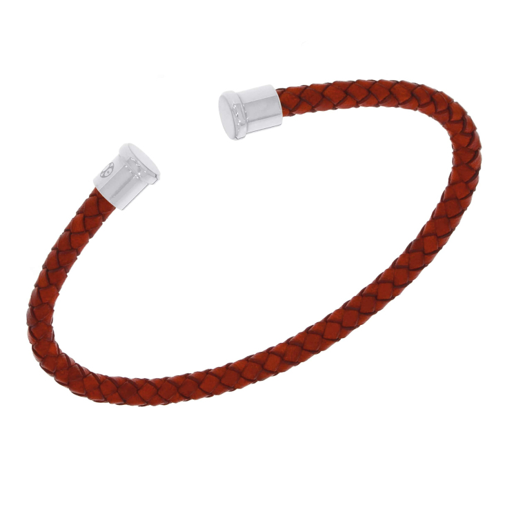 Cuir Rouge 4mm Excellence Caméléon Acier 316L W 2