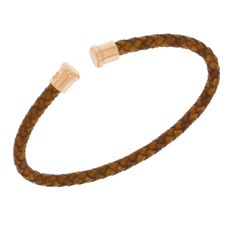 Cuir Mar C 4mm Excellence Caméléon Acier 316L R