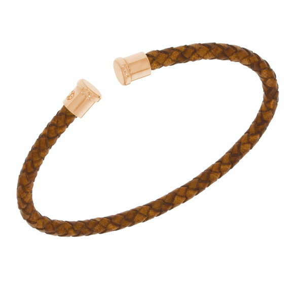 Cuir Mar C 4mm Excellence Caméléon Acier 316L R