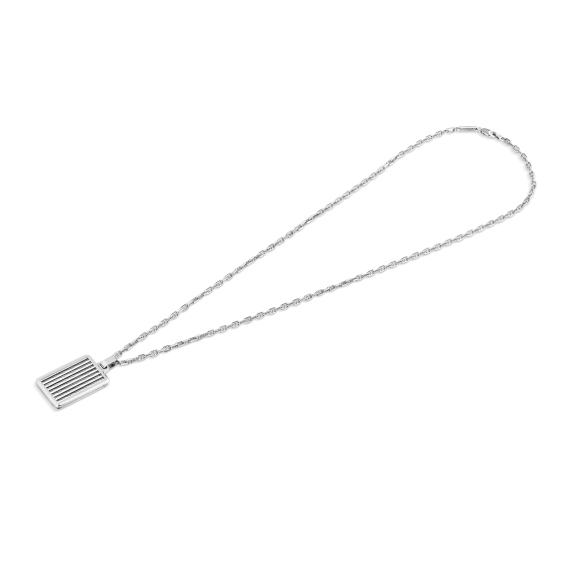 Pendentif Excellence Acier 316L & Or 18K