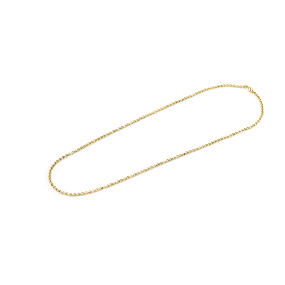 Chaîne Jaseron Excellence Plaqué Or 18K 3Mic