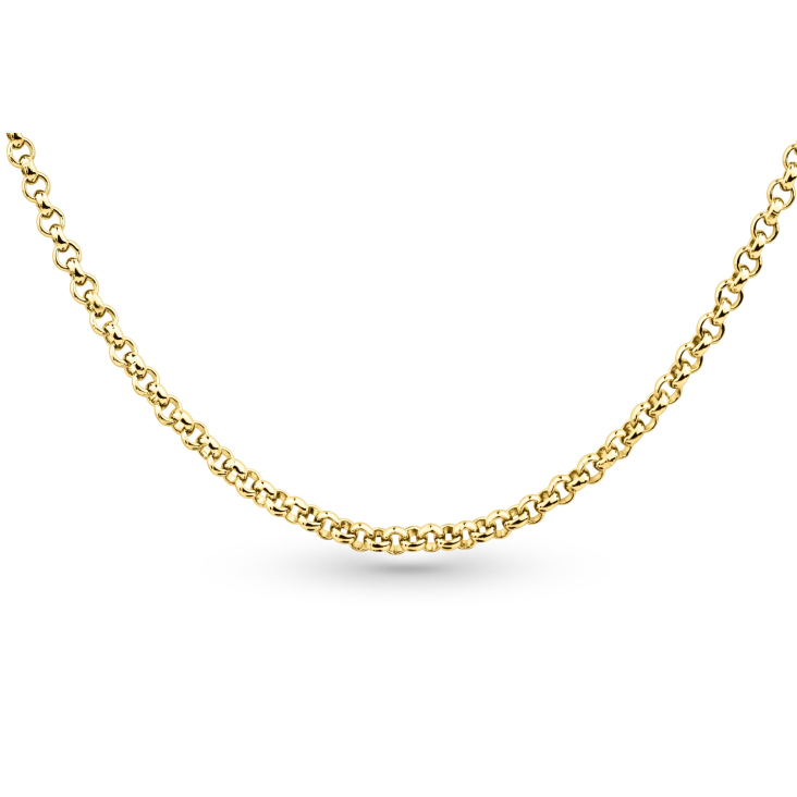 Chaîne Jaseron Excellence Plaqué Or 18K 3Mic