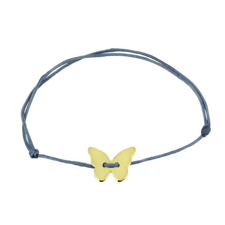 Bracelet Papillon Excellence plaqué Or 18K 3Mic