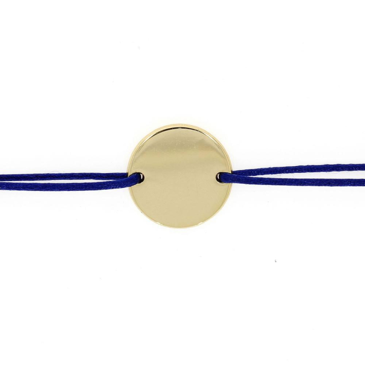 Bracelet Piece Ronde Excellence Por 18K 3Mic