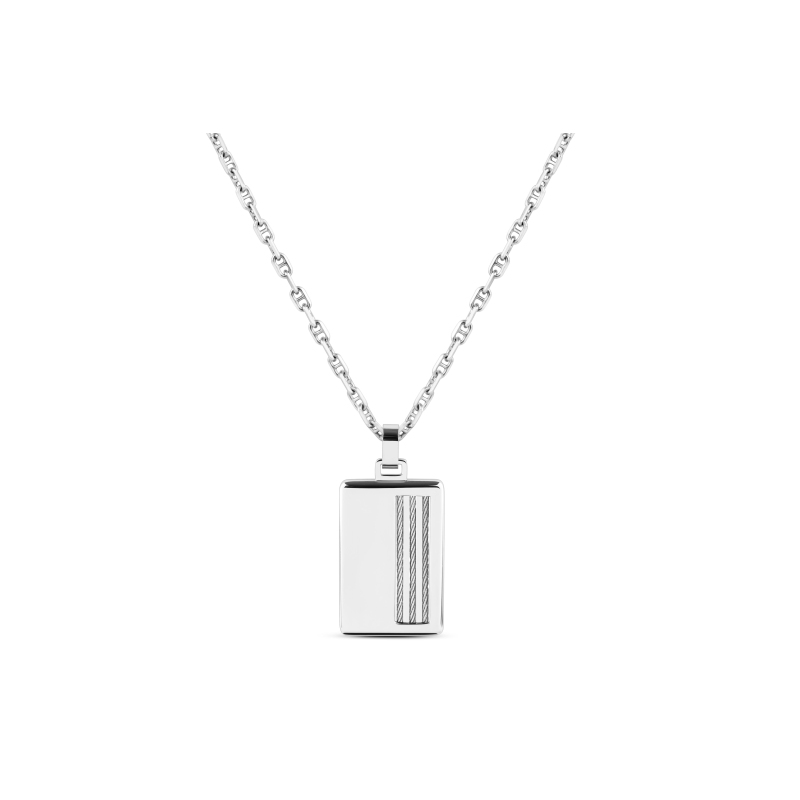 Pendentif Excellence Acier 316L & Or 18K Pendentif Excellence Acier 316L & Or 18K