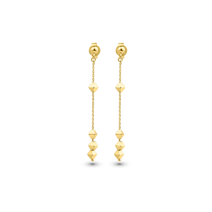 Boucles Excellence Or jaune 750/1000