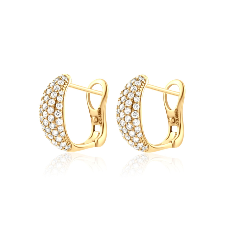 Creoles Excellence Or jaune 750/1000