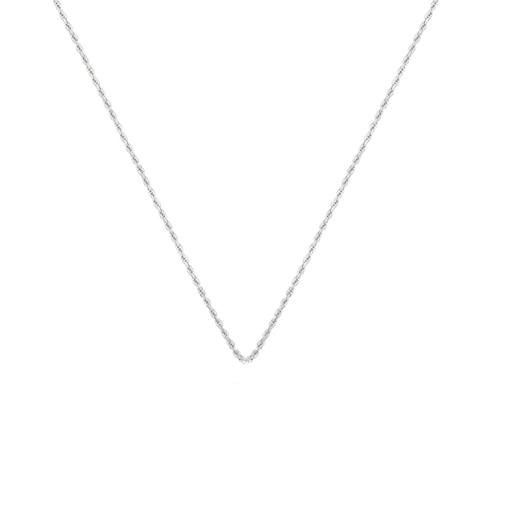 Chaine Corde Excellence Or 18K WG