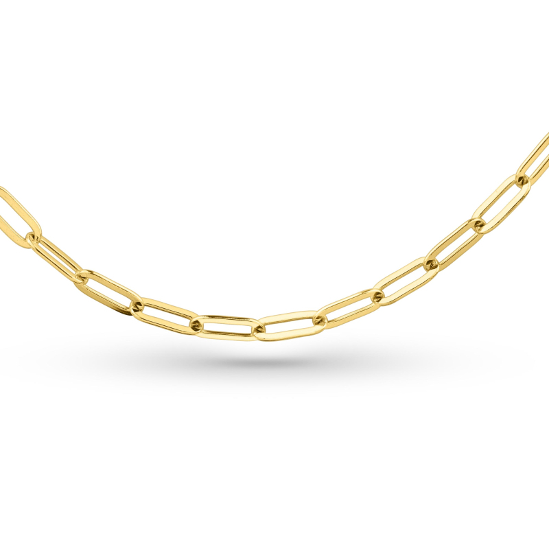 chaîne Forçat Excellence Or jaune 750/1000