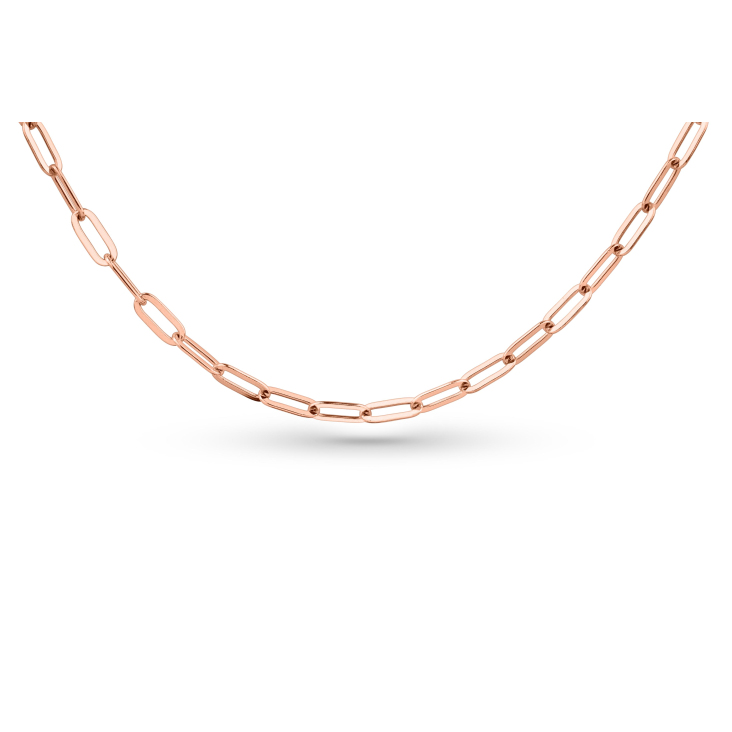 chaîne Forçat Excellence Or rose 750/1000 2