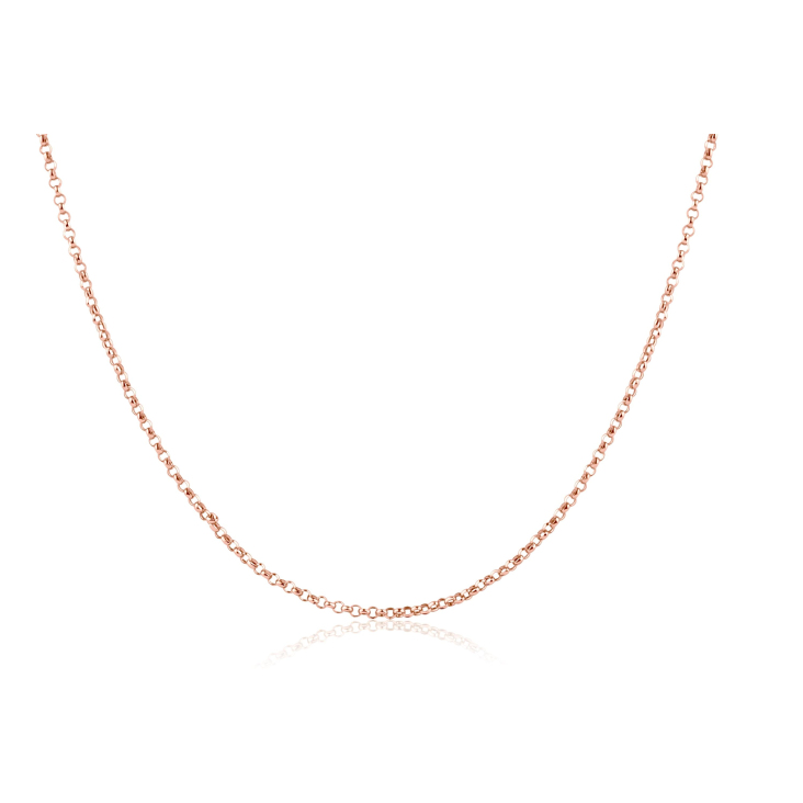 Chaîne Jaseron Excellence Or rose 750/1000