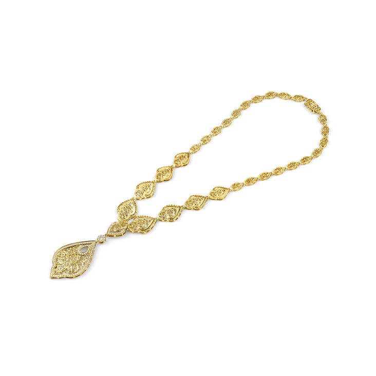 Collier Excellence Or jaune 18K & Diamants 2