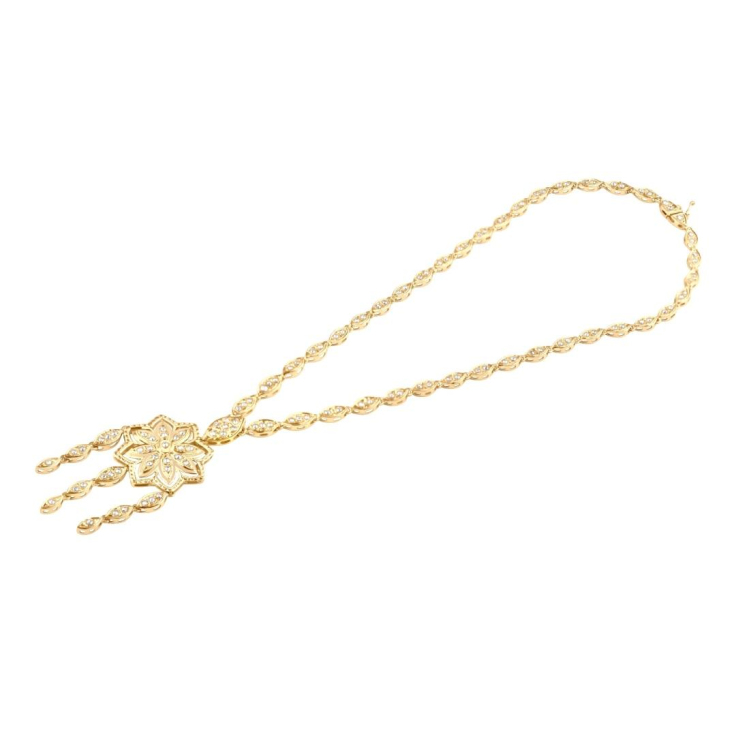 Collier Excellence en Or jaune 18K