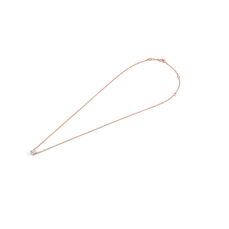 Collier Solitaire Excellence Or rose 750/1000 Collier Solitaire Excellence Or rose 750/1000
