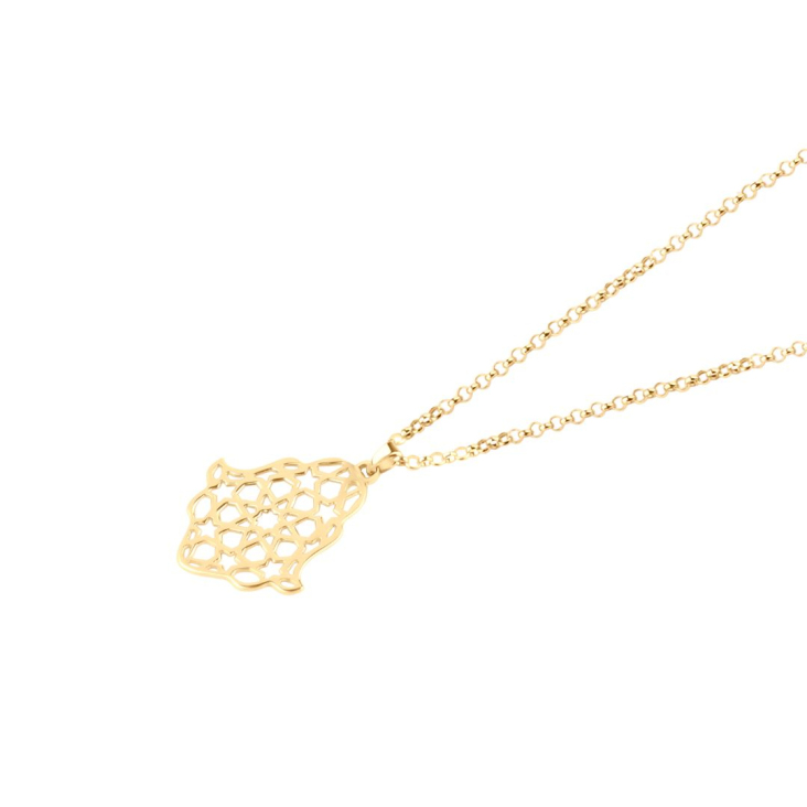 Pendentif Khmissa Excellence Or jaune 18K 2