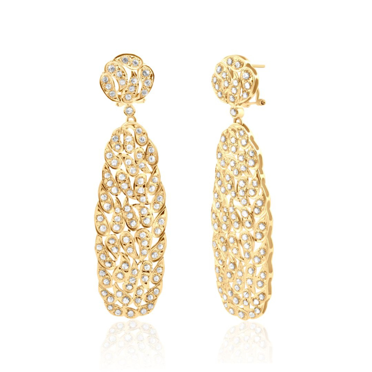 Boucles Excellence Or jaune 18K