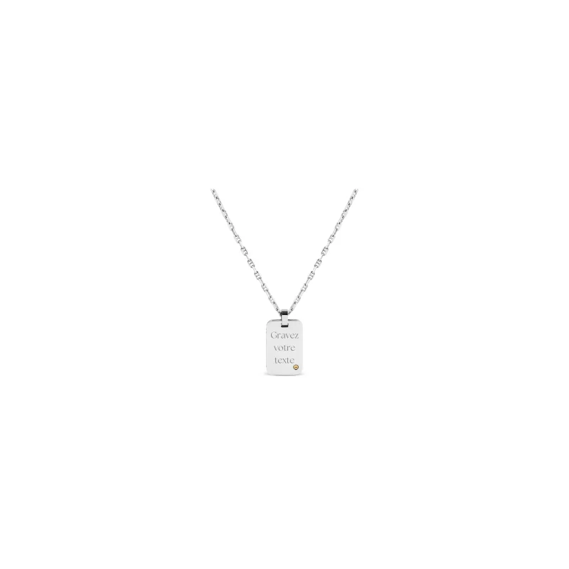 Service gravure pendentif