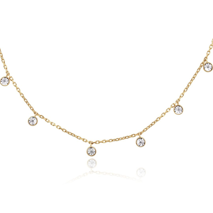 Collier Excellence Or jaune 750/1000 & Diamants