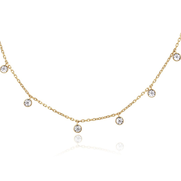Collier Excellence Or jaune 750/1000 & Diamants