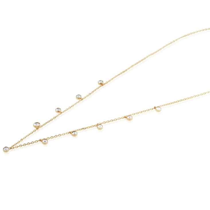 Collier Excellence Or jaune 750/1000 & Diamants 2