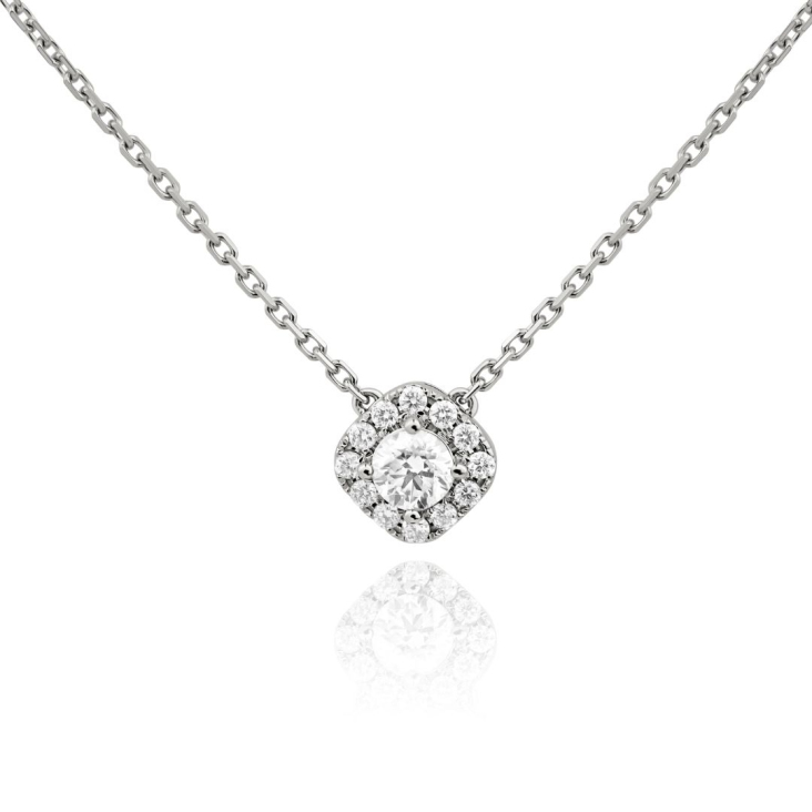 Collier Excellence Or jaune 750/1000 & Diamants