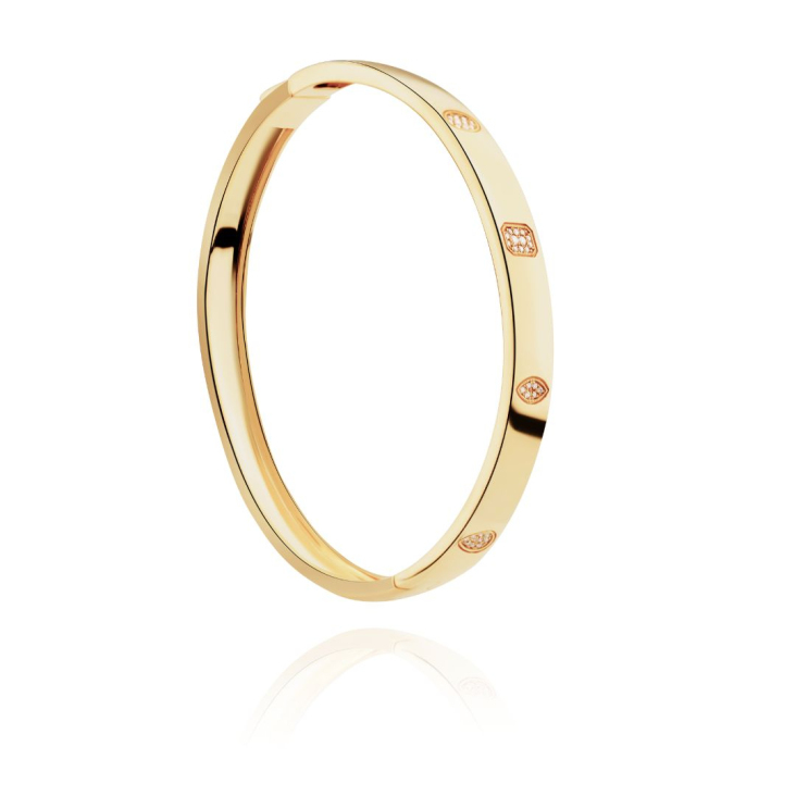 Bracelet Excellence Or jaune 750/1000 & Diamants 2