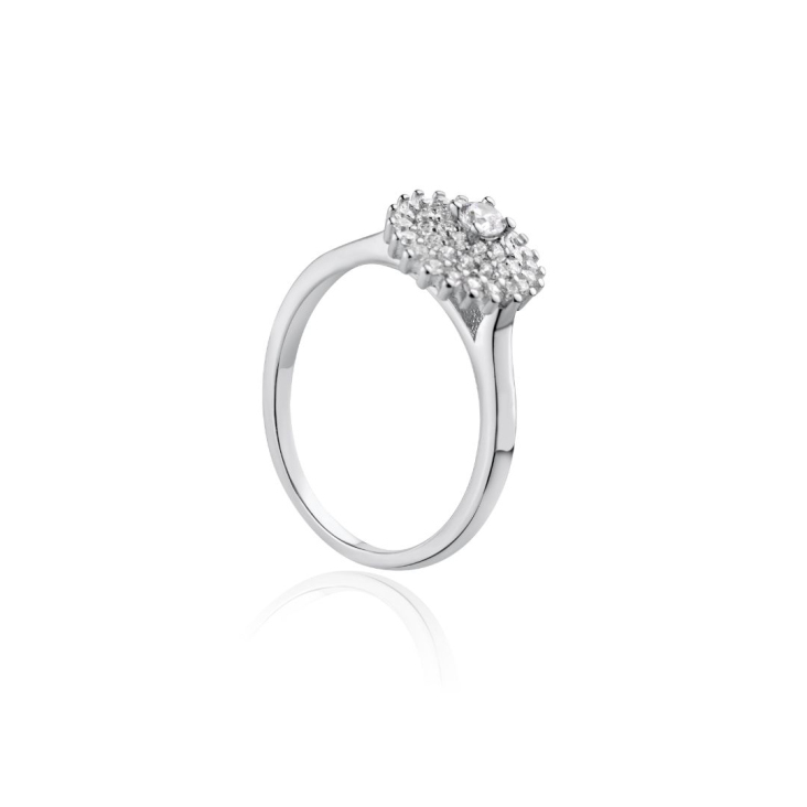 Bague marguerite en Argent 2