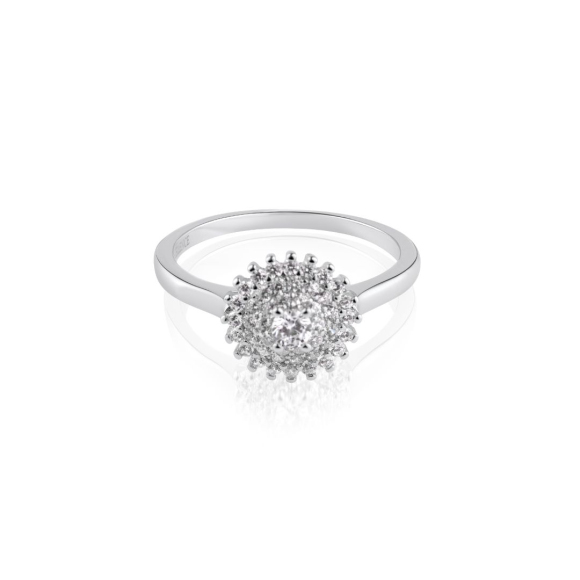 Bague marguerite en Argent