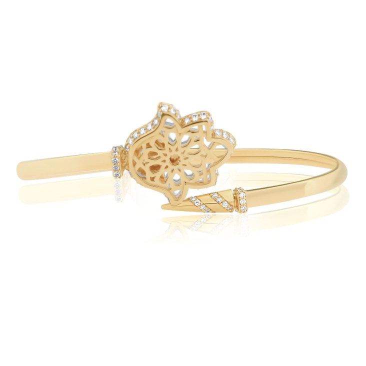 Bracelet Excellence Or jaune 750/1000 & Diamants