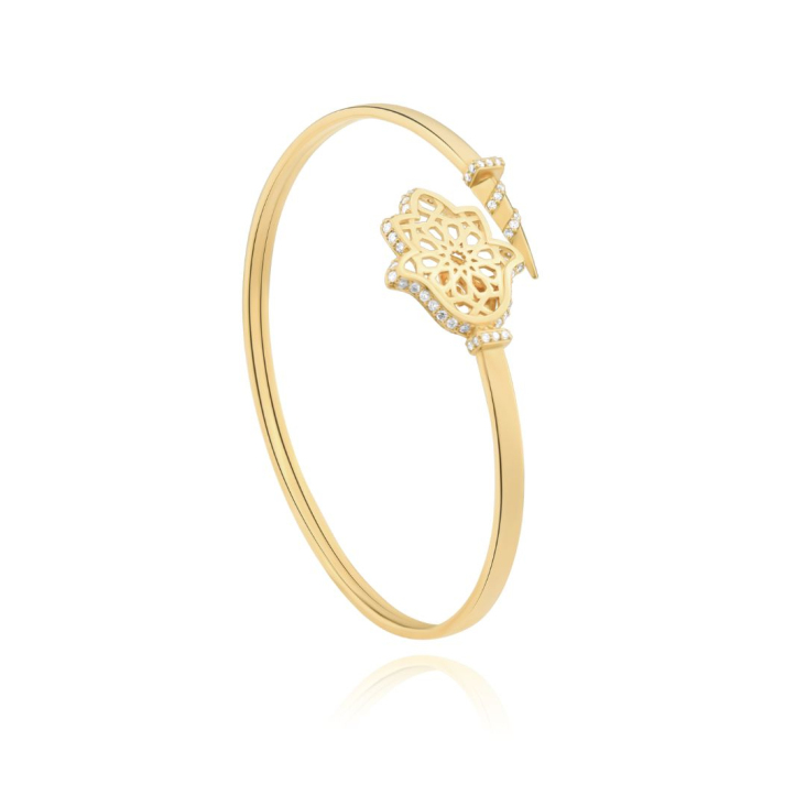 Bracelet Excellence Or jaune 750/1000 & Diamants 2