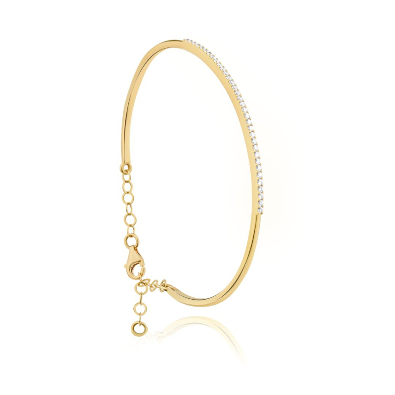 Bracelet Excellence Or jaune 750/1000 & Diamants