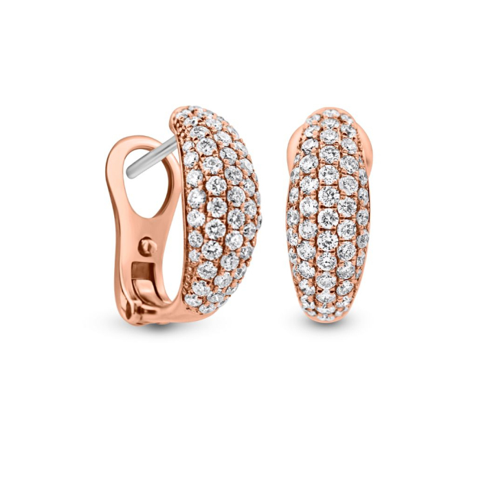 Créoles Excellence Or rose 750/1000