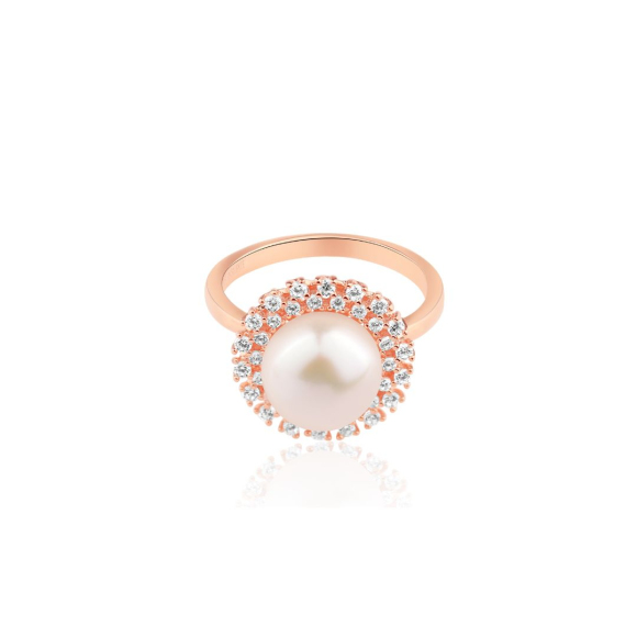 Bague Excellence Argent 925 RG & FWP