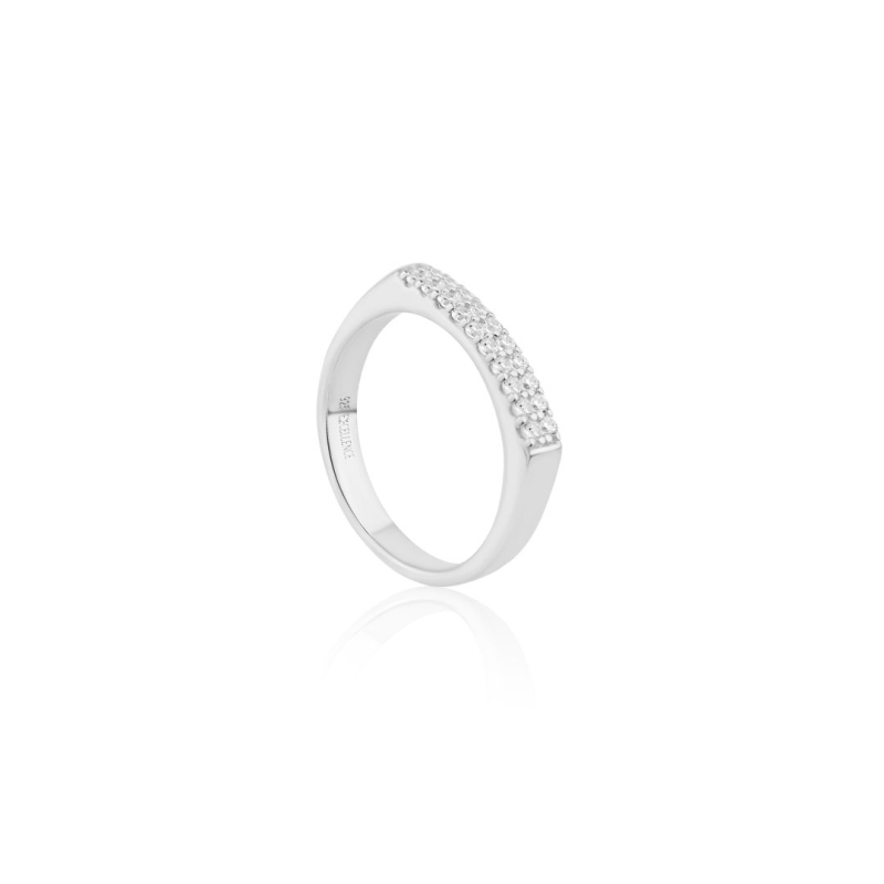 Bague Excellence Argent 925 Rh Bague Excellence Argent 925 Rh