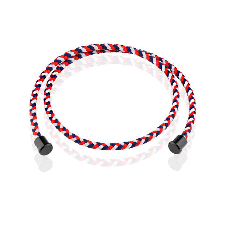 Cuir tricolore 3mm Excellence Caméléon Acier 316L B