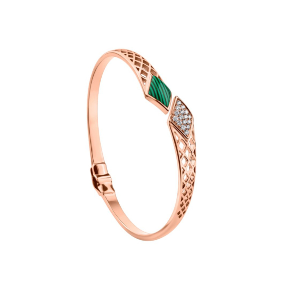 Jonc Excellence Or rose 750/1000 & MK