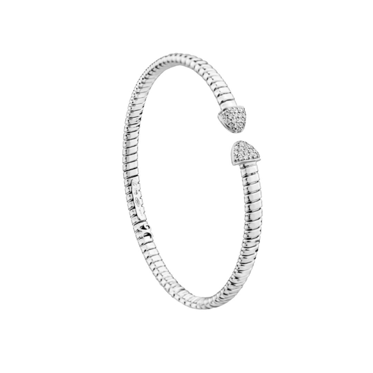 Bracelet Excellence Or gris 750/1000 & Diamants 2