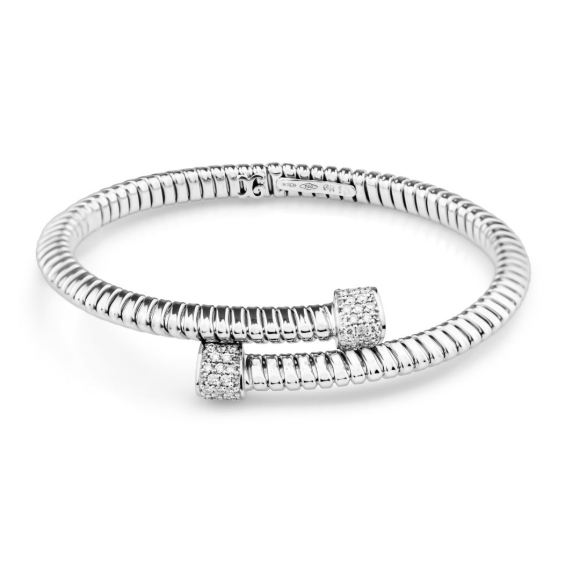 Bracelet Excellence Or gris 750/1000 & Diamants