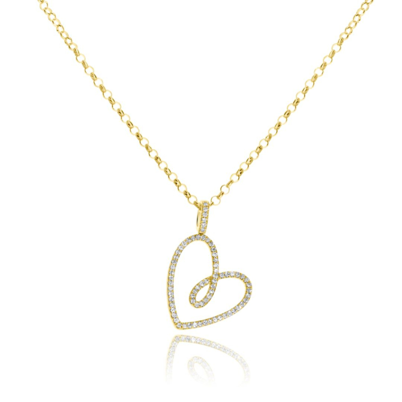 Pendentif Coeur Excellence Or jaune...