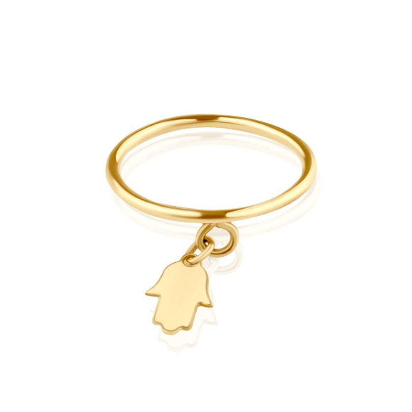 Anneau Excellence Or jaune 18k & motif