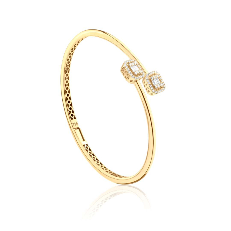 Bracelet Excellence Or jaune 750/1000... Bracelet Excellence Or jaune 750/1000...