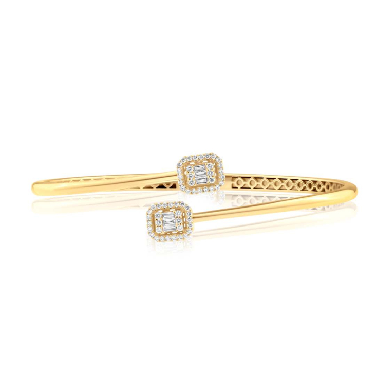 Bracelet Excellence Or jaune 750/1000 & Diamants