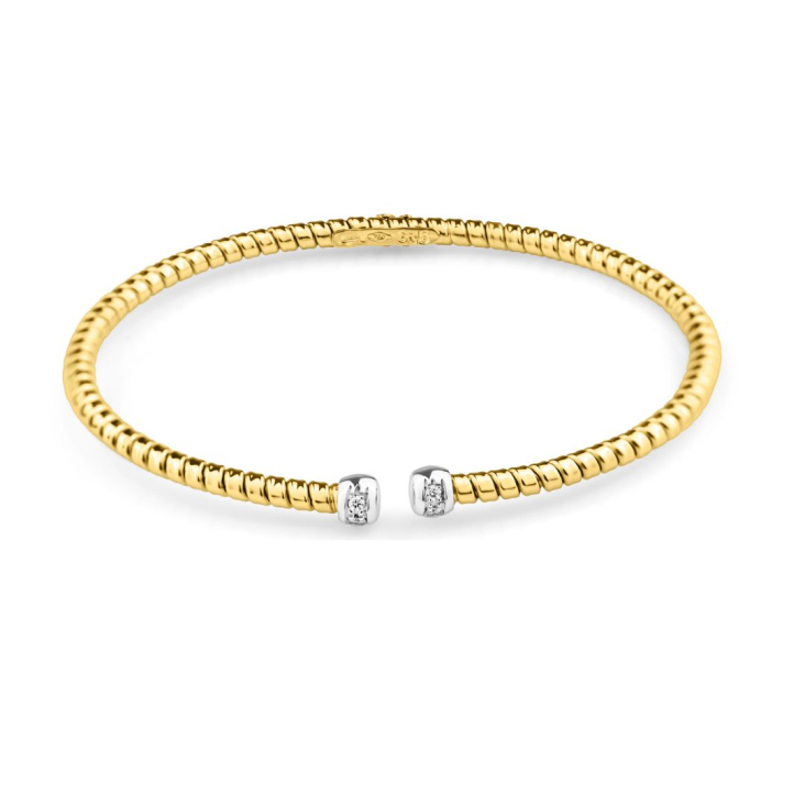 Bracelet Excellence Or jaune 750/1000 & Diamants