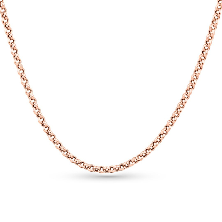 Chaîne Jaseron Excellence Argent 925 R.Gold