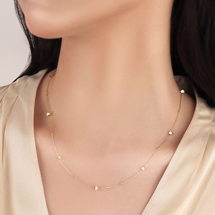 Collier Excellence Or jaune 750/1000 2