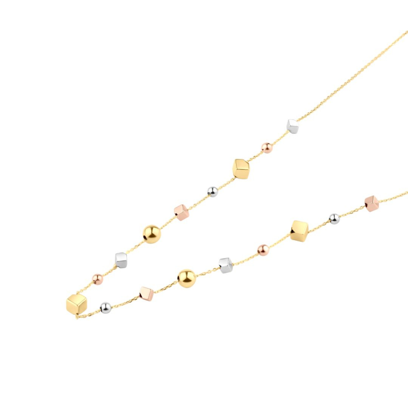 Collier Excellence Or tricolore Collier Excellence Or tricolore